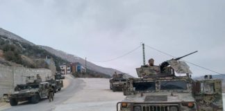 *الجيش اللبناني أرسل 1500 جندياً من القوات الخاصة إلى الجنوب*