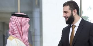 *بعد زيارته لبنان… وزير الخارجية السعودي يلتقي الشرع*