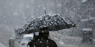 *منخفض جوي يحمل معه أمطار غزيرة وثلوج بداية الاسبوع المقبل*