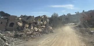 *الجيش الإسرائيلي’ قطع الطريق بين الطيبة والعديسة وأقام جدرانا اسمنتية على حدود بلدة البستان*