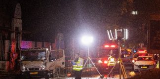 هبوط طائرة مروحية تحمل جنوداً مصابين من أحداث عملية جنين في مستشفى بيلنسون “بتل أبيب”