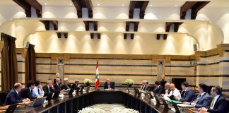 جلسة لمجلس الوزراء في بعبدا الثالثة بعد الظهر