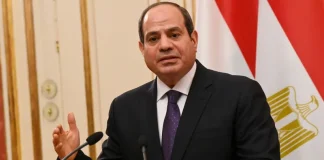 السيسي يؤكد في اتصال هاتفي مع رئيسة وزراء إيطاليا أهمية سرعة بدء عمليات إعادة إعمار قطاع غـ ـزة دون تهجـ ـير الفلسـ ـطينيين من أرضهم وتصفية قضيتهم