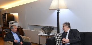 باسيل يستقبل البستاني