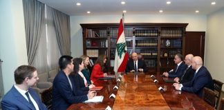 الرئيس عون لنائبة المبعوث الأميركي الى الشرق الأوسط مورغان أورتاغوس: يجب أن تتوقف الاعتداءات الإسرائيلية، بما في ذلك قتل الأبرياء والعسكريين، وتدمير المنازل، وتجريف الأراضي الزراعية وإحراقها