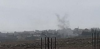 *سقوط صاروخ’ على بلدة القصر جراء معارك حاويك قرب الحدود السورية*