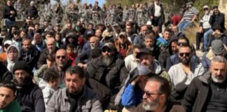 *بالصورة: اعتصام أمام سجن رومية*