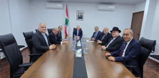 رجي عرض مع وفد مجلس الاعمال اللبناني في الكويت سبل تعزيز التعاون