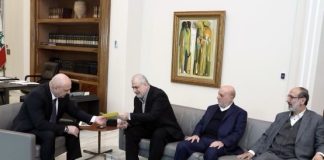 *سلسلة لقاءات لرئيس الجمهورية في قصر بعبدا*