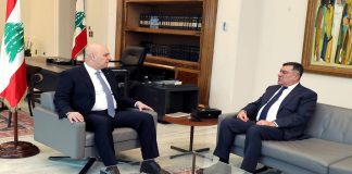 الرئيس عون عرض مع محمد الحوت لأوضاع شركة طيران الشرق الأوسط