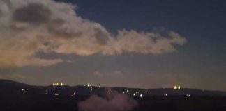 غار تان اسرائيليتان استهدفتا مجرى نهر الليطاني بين بلدتي يحمر ودير سريان