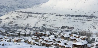 لبنان… الثلوج فوق مرتفعات الضنية وقد تلامس الـ650 متراً ليلاً وقد تكون ملحوظة في المناطق التالية: