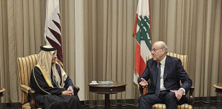 خلوة بين ميقاتي ورئيس مجلس الوزراء القطري تناولت الأوضاع في لبنان