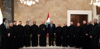 *رئيس الجمهوريّة أمام وفد من الرهبنة اللبنانية المارونية: عازمٌ على تنفيذ خطاب القسَم الذي عكَسَ معاناة الشعب وطموحاته*