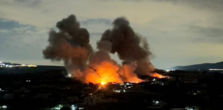 جيش العدو نفذ تفجيرا كبيرا داخل ميس الجبل تزامنا مع سماع تحركات كثيفة لآلياته