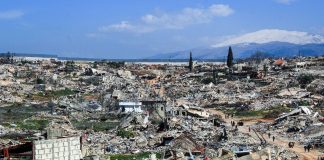 بالصور دمار شامل.. القرى الحدودية سوّيت بالأرض