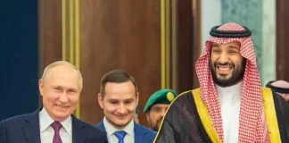 الرئيس الروسي يتصل بولي العهد السعودي ويشكره على استضافة المحادثات