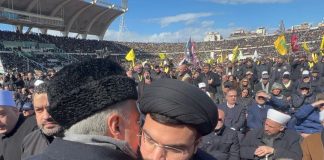 بالصورة – نجل الشهيد حسن نصرالله جواد نصرالله في المدينة الرياضية