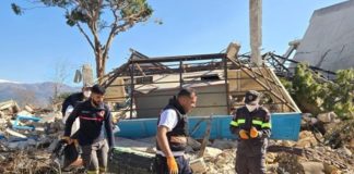 الدفاع المدني: انتشال أشلاء*شهيدين*من تحت الأنقاض في الخيام