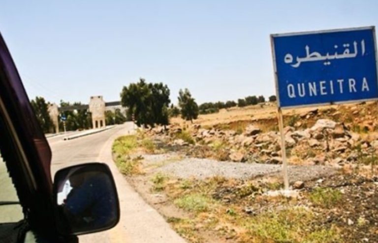 *واشنطن بوست: إسرائيل’ تبني مواقع عسكرية جديدة على حواف قرية جباتا الخشب بريف القنيطرة في سوريا*