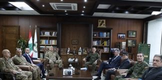 *استقبالات قائد الجيش بالنيابة*