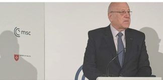 *ميقاتي من “مؤتمر ميونخ للأمن”: لبنان قادر بدعم المجتمع الدولي المستمر على الخروج من الأزمات*