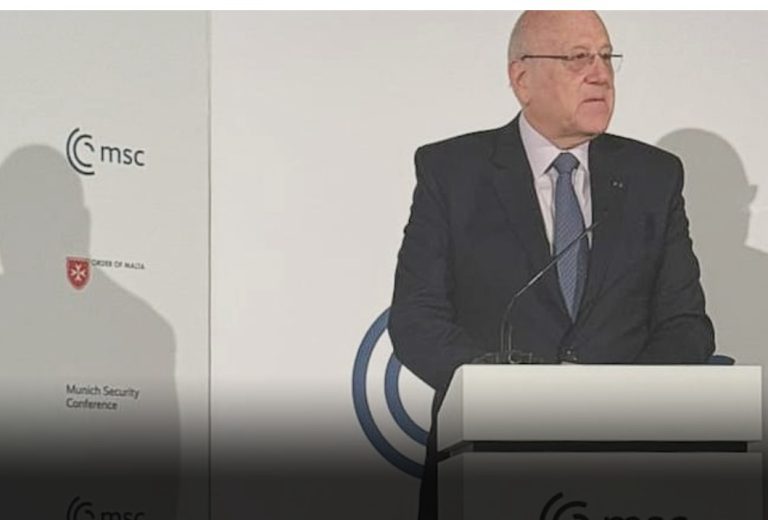 *ميقاتي من “مؤتمر ميونخ للأمن”: لبنان قادر بدعم المجتمع الدولي المستمر على الخروج من الأزمات*