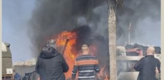 *رئيس بلدية صيدا تفقد مكان الغارة الإسرائيلية’ مستنكرا إستهداف المدنيين*