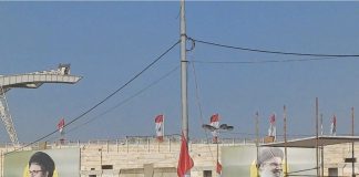 *الصورة ؛ من المدينة الرياضية*