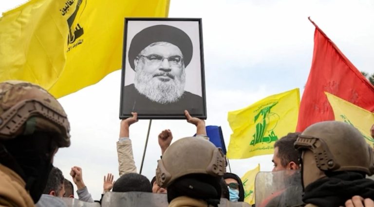 *حزب الله ‘ أدان الاعتداء على نصب رئيس الجمهورية اللبنانية في منطقة الجرمق*