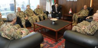 *سلسلة لقاءات للوزير منسى تناولت التطورات في لبنان*