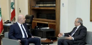 *حبيب بعد لقائه الرئيس عون: تم البحث في آلية منح قروض مدعومة لإعادة إعمار الوحدات السكنية المتضرّرة جزئياً كمرحلة أولى*
