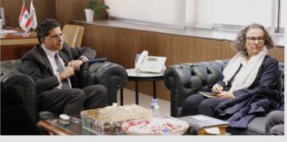 *مرقص عرض حاجات الاعلام وتلفزيون لبنان وطلب دعماً عاجلاً*