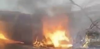 *الوكالة الوطنية للاعلام” افادت أن الجيش الإسرائيلي’ أطلق النار على سيارة عند أطراف بلدة حولا، مما تسبب في اشتعالها*