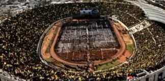 *معلومات متداولة عن وصول عدد المشاركين في تشييع’ الشهيد’ السيد حسن نصرالله’ والشهيد’ صفي الدين’ الى ٩٠٠ ألف مشارك*