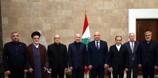 *الوفد الإيراني’ يلتقي رئيس الجمهورية*