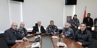 *وزير الداخلية يواكب الاجراءات الأمنية لمناسبة التشييع’ منذ ساعات الصباح*