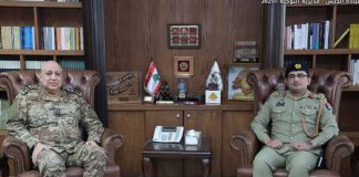 *استقبالات قائد الجيش بالنيابة*