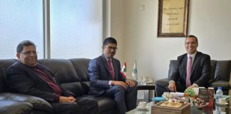 *هاني يعرض لتعزيز التعاون الزراعي مع سفراء الهند ومصر وفرنسا ومنظمات دولية*