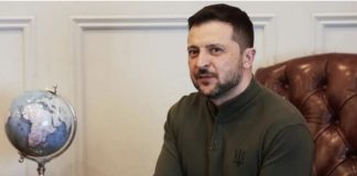 زيلسنكي في تغريدة قبل قليل على منصة x: شكراً لك يا أمريكا شكراً لدعمك، شكراً على هذه الزيارة