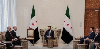 *الشرع استقبل نجل رئيس الجمهورية التركية*