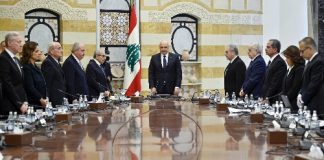 بدء وصول الوزراء الى قصر بعبدا للمشاركة في جلسة مجلس الوزراء