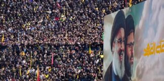 إستمرار تقاطر الوفود الى دير قانون النهر للمشاركة في تشييع صفي الدين وزحمة سير خانقة على الطرق المؤدية