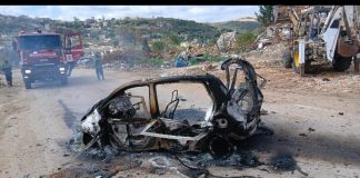 الطيران المسّير المعادي يستهدف سيارة في بلدة عيتا الشعب ومعلومات عن وقوع اصابات