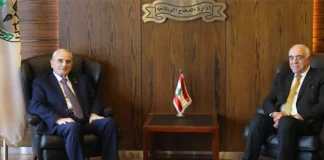 وزير الدفاع التقى القصيفي: الجيش اللبناني حاضر في كل الإستحقاقات المعنية بالدفاع عن الحدود اللبنانية