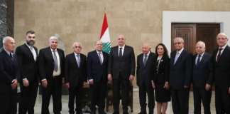 الرئيس عون استقبل وفدا من الرابطة السريانية ورئيسة مجلس الخدمة المدنية.