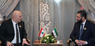 لقاء جمع الرئيس عون والرئيس السوري أحمد الشرع على هامش القمة العربية الطارئة في القاهرة