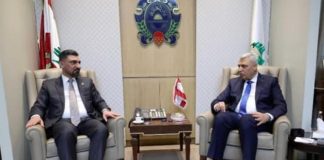 اللواء شقير عرض مع وكيل وزارة التجارة العراقي لسبل التعاون