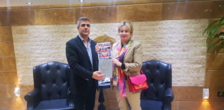 مديرالدفاع المدني بحث مع سفيرة بولندا في سبل التعاون