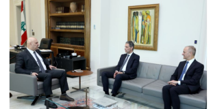 رئيس الجمهورية استقبل رئيس CMA CGM ومديرها الإقليمي ونوه بدورها في تعزيز الحركة الاقتصادية